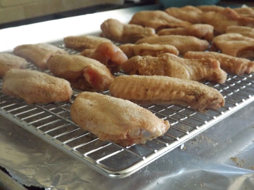 Process - Wings w Rub